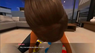 Vixen Tempts Genius Gamer with Sensual Blowie Amid Mind-Bending Puzzles
