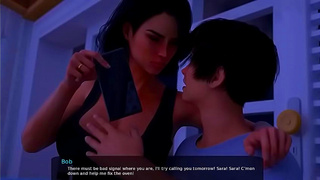 Voluptuous Anime Babe Tempts Him Into Mind-Blowing Oral Pleasure