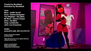 Goddess Milf Takes Huge Dick in Steamy Hentai Ride to Ecstasy