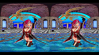 Marines Tempting Virtual Performance Ignites Hot Desires in Hololive Fantasy