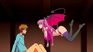 Seductive Vampire Treats Him to Steamy Blowjob in Moody Hentai Night