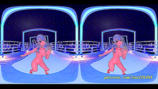 Suiseis Seductive Virtual Strip Show in Immersive 3D – Hot Hololive Fantasy
