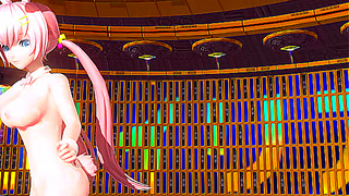 Luka Megurine Shines in Busty Bunny Costume – Hot Naked Mod Adventures