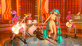 Miku Tempts Adoring Fans with Seductive Neko Charms in Steamy Diva Dreams