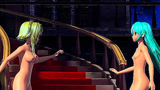 Miku Gumi Ignite Steamy Uncovered Romance in Cendrillon Fantasy PV