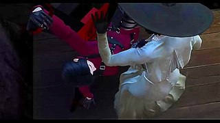 Claire and Jill Ignite Forbidden Desire in Raccoon City - Resident Evil Lust Unleashed