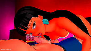 Chel Impaled by Huge Dick in Hot 3D Hentai Action Scene