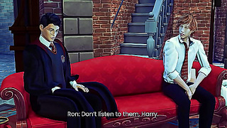 Harry Succumbs to Forbidden Magic in Hot 3D Wizard Tryst