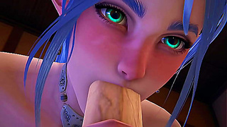 Elf Arrives at Hotel for Wild 3D Hentai Night – Full Uncensored Action