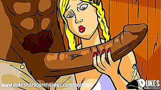 Farmers Wife Tempted by Massive BBC—Hot Hayfield Affair Unfolds