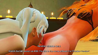 Yang Dominated in Steamy RWBY Lesbian Encounter – Full HD 3D Erotica