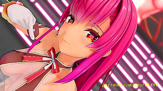 Marine Lost in Ecstasy – Steamy MMD Dance Fantasy Unfolds