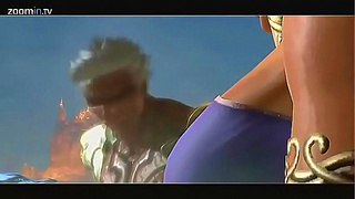 Blonde Beauty Commands MMORPG Realm with Seductive Power and Bold Moves