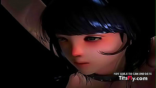 Busty Goddess Tempts Her Lover in Hot 3D Hentai Fantasy Romance