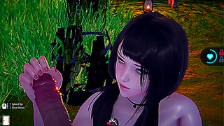 Chizuru Seduces Her Teacher in a Heated Classroom Fantasy