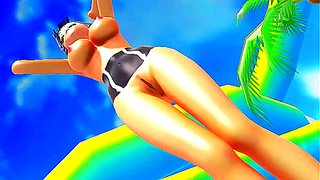Busty Keijo Warriors Collide in Explosive Booty-Powered Showdown
