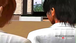 Seductive Hentai Goddess Schools You in Pleasure – Hot 3D Fantasy Unleashed