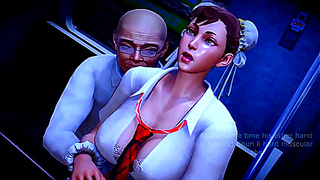 Chun-Li Takes Control in Fiery Ryu Rendezvous – Street Fighter Hentai Heat Continues