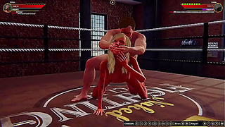 Emelia Clashes With Ethan in Steamy Nude Fight 3D Battle Royale