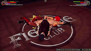 Artemis Faces Lord Jerle in Steamy Nude Combat Clash - Naked Fighter 3D