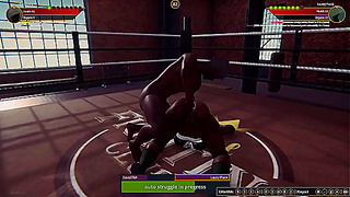 Lacey Punx Faces Off Against David764 in Hot Nude Hentai Battle