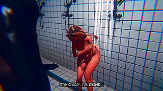 Gym Coach Seduces Pupil in Hot Locker Room Showers – 3D Yaoi Fantasy