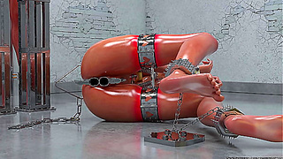 Cyber Captains Collide in Steamy 3D BDSM Encounter – Forbidden Desires Unchained