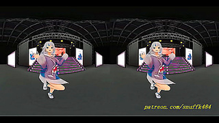 HoloLive Guras Seductive VR180 MMD Performance – Steamy Virtual Encounter