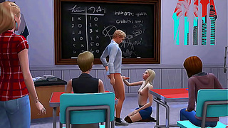 Shy Sim Lands Charismatic Professor in Forbidden Campus Romance – Sims 4 Fun