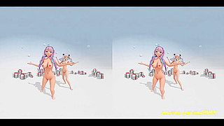 AquaSons Seductive VR Dance Unfolds in Steamy MMD Showdown