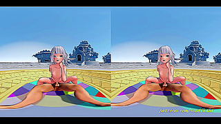 MMD Virtual Romance Ignites with Sensual 3D Dancing Fantasies