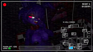Steamy Gay Rendezvous in Five Nights Anime 3D Beneath Glowing Neon Lights