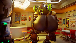 Orisa Takes Control in Steamy Busty Overwatch Hentai 3D Adventure