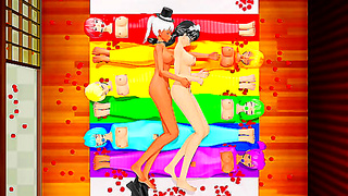 Bound by Desire: Lesbian Power Play Gone Wild - Steamy Yiff Fusion