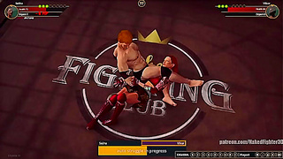 Sedna Fights Bare Skin vs Termes in Steaming Hentai Battle Lust