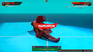 Bruna Faces Off Against Maeve in a Hot Nude Combat Encounter