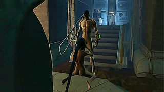 Futa Warrior Dominates Wasteland Nights in Steamy Fallout Encounter