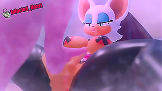 Amy Yields to Twin-Dicked Rogues Burning Desire in Wild Hentai Tryst