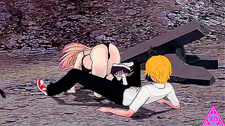 Denji Pleasures Koikatsu Beauties in Wild Hentai Fantasy Ride