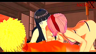 Hinata Sakuras Secret Desire Ignites with Naruto – Steamy Hentai Tryst