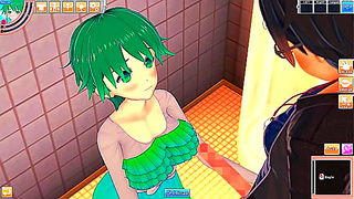 Serenity Dominates Her Partner Post-Ballet in Hot Hentai Action