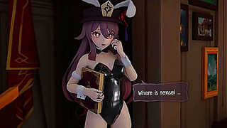 Bunny Girl Teases Her Man in Sultry Hentai Fantasy