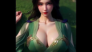 Goddess Ignites Forbidden Lust in Immersive 3D Hentai Dreamscape