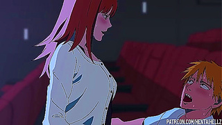 Makima Seduces Crowd in Steamy Theater Encounter – Full HD Porn Fantasy