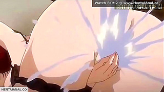 Fiery Redhead Pleasured Deeply in Hot Steaming Anal Romance
