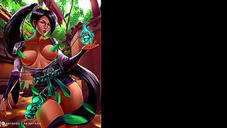 Sage Dominates Your Senses in VR – Steamy Ass Play Power Moves in Valorant Fantasy