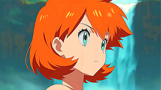 Misty Rides Ashs Massive Dick in Wild Pokmon Forest Encounter