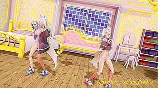Mocos Seductive Dance Turns Steamy in 3D Hololive Hentai Fantasy