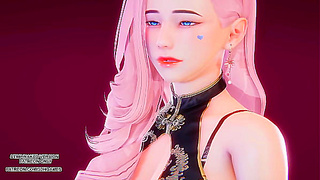 Hyolyns Sensual Solo Ignites Explosive Seraphin Tryst – MMD Heat