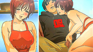 Stepmom Seduces Curious Stepson in Forbidden Hentai Tryst